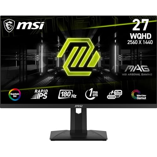 Amazon.co.jp: MSI MAG 274QRF QD E2 27 Inch WQHD Gaming Monitor